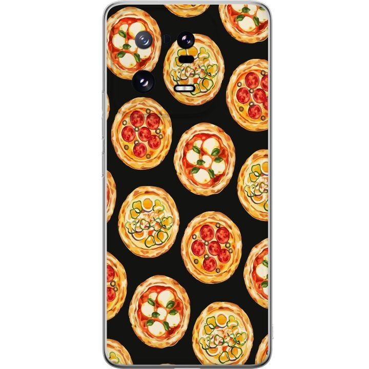 Mobilcover til Xiaomi 13 Pro med Pizza motiv i gruppen SMARTPHONES & TABLETS / Mobil Beskyttelse / Xiaomi hos TP E-commerce Nordic AB (A64209)