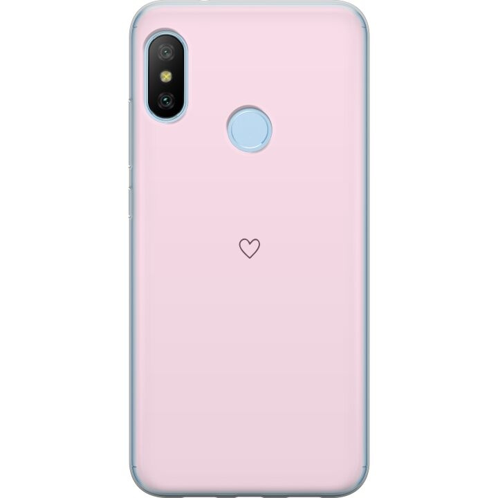 Mobilcover til Xiaomi Mi A2 Lite med Hjerte motiv i gruppen SMARTPHONES & TABLETS / Mobil Beskyttelse / Xiaomi hos TP E-commerce Nordic AB (A64431)