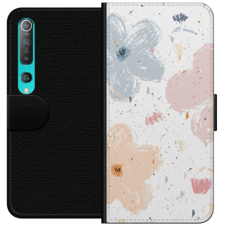 Tegnebogsetui til Xiaomi Mi 10 5G med Blomster motiv i gruppen SMARTPHONES & TABLETS / Mobil Beskyttelse / Xiaomi hos TP E-commerce Nordic AB (A64451)