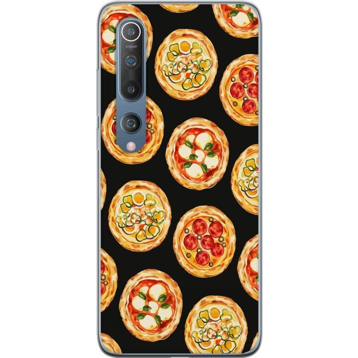 Mobilcover til Xiaomi Mi 10 5G med Pizza motiv i gruppen SMARTPHONES & TABLETS / Mobil Beskyttelse / Xiaomi hos TP E-commerce Nordic AB (A64479)