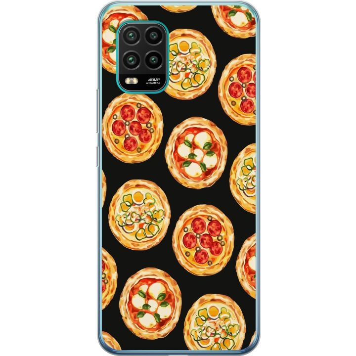 Mobilcover til Xiaomi Mi 10 Lite 5G med Pizza motiv i gruppen SMARTPHONES & TABLETS / Mobil Beskyttelse / Xiaomi hos TP E-commerce Nordic AB (A64533)