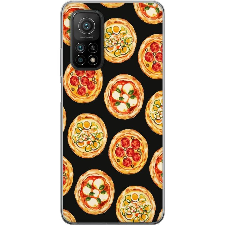 Mobilcover til Xiaomi Mi 10T 5G med Pizza motiv i gruppen SMARTPHONES & TABLETS / Mobil Beskyttelse / Xiaomi hos TP E-commerce Nordic AB (A64641)