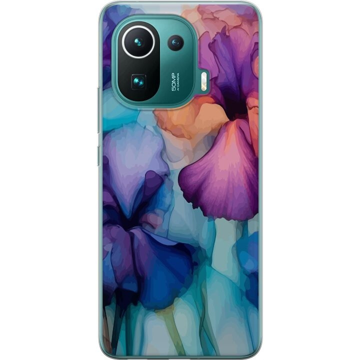 Mobilcover til Xiaomi Mi 11 Pro med Magiske blomster motiv i gruppen SMARTPHONES & TABLETS / Mobil Beskyttelse / Xiaomi hos TP E-commerce Nordic AB (A64928)