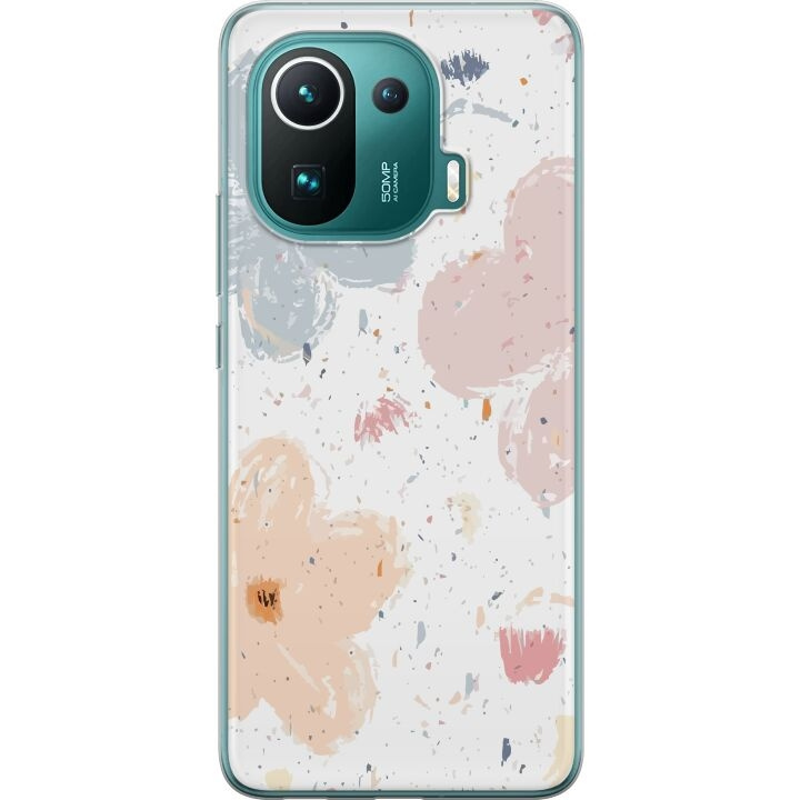 Mobilcover til Xiaomi Mi 11 Pro med Blomster motiv i gruppen SMARTPHONES & TABLETS / Mobil Beskyttelse / Xiaomi hos TP E-commerce Nordic AB (A64937)