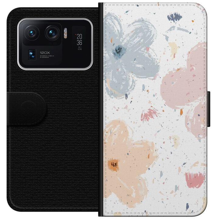 Tegnebogsetui til Xiaomi Mi 11 Ultra med Blomster motiv i gruppen SMARTPHONES & TABLETS / Mobil Beskyttelse / Xiaomi hos TP E-commerce Nordic AB (A64964)