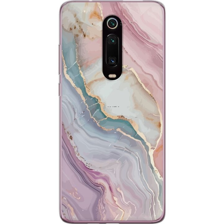 Mobilcover til Xiaomi Mi 9T Pro med Marmor motiv i gruppen SMARTPHONES & TABLETS / Mobil Beskyttelse / Xiaomi hos TP E-commerce Nordic AB (A65028)