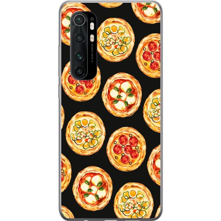 Mobilcover til Xiaomi Mi Note 10 Lite med Pizza motiv i gruppen SMARTPHONES & TABLETS / Mobil Beskyttelse / Xiaomi hos TP E-commerce Nordic AB (A65073)