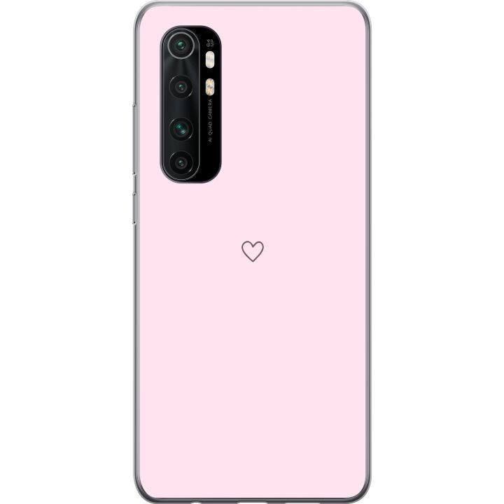 Mobilcover til Xiaomi Mi Note 10 Lite med Hjerte motiv i gruppen SMARTPHONES & TABLETS / Mobil Beskyttelse / Xiaomi hos TP E-commerce Nordic AB (A65079)