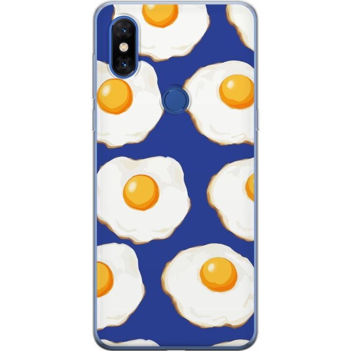 Mobilcover til Xiaomi Mi Mix 3 med Stegte æg motiv i gruppen SMARTPHONES & TABLETS / Mobil Beskyttelse / Xiaomi hos TP E-commerce Nordic AB (A65120)
