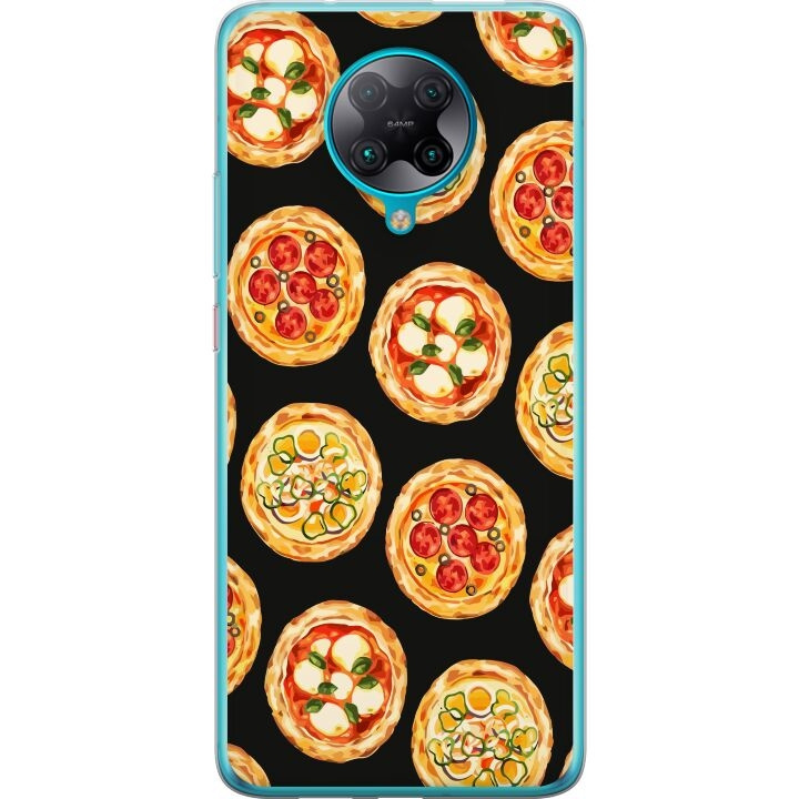 Mobilcover til Xiaomi Poco F2 Pro med Pizza motiv i gruppen SMARTPHONES & TABLETS / Mobil Beskyttelse / Xiaomi hos TP E-commerce Nordic AB (A65208)