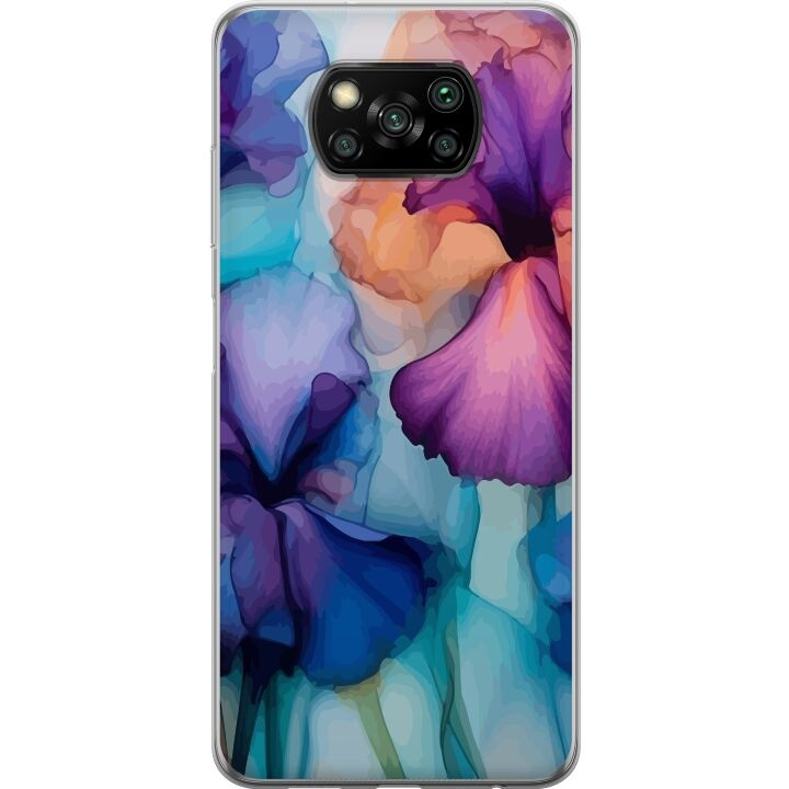 Mobilcover til Xiaomi Poco X3 NFC med Magiske blomster motiv i gruppen SMARTPHONES & TABLETS / Mobil Beskyttelse / Xiaomi hos TP E-commerce Nordic AB (A65387)