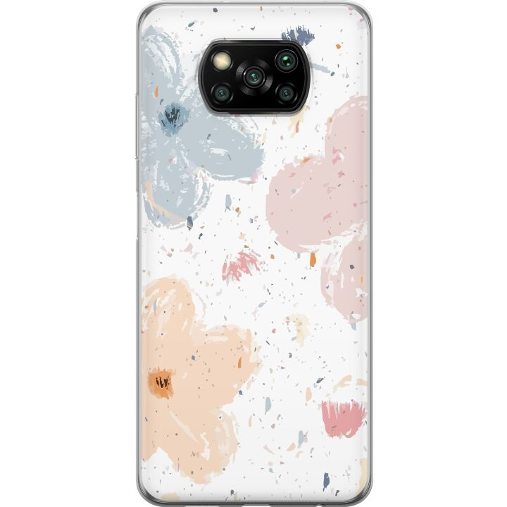 Mobilcover til Xiaomi Poco X3 NFC med Blomster motiv i gruppen SMARTPHONES & TABLETS / Mobil Beskyttelse / Xiaomi hos TP E-commerce Nordic AB (A65396)