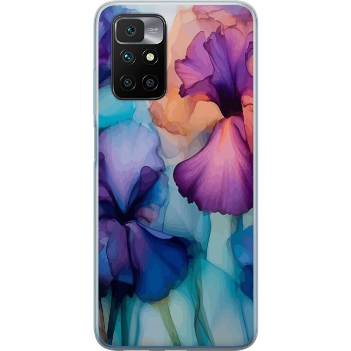 Mobilcover til Xiaomi Redmi 10 med Magiske blomster motiv i gruppen SMARTPHONES & TABLETS / Mobil Beskyttelse / Xiaomi hos TP E-commerce Nordic AB (A65468)