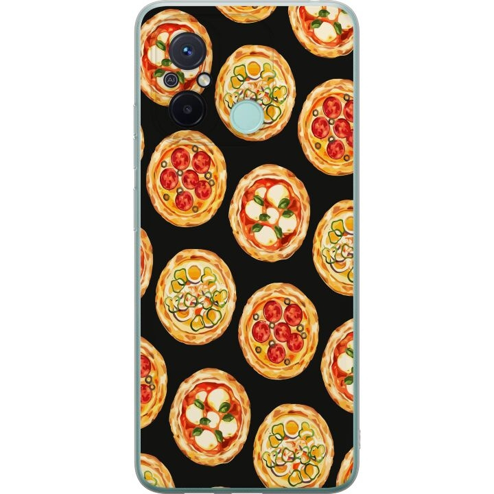 Mobilcover til Xiaomi Redmi 12C med Pizza motiv i gruppen SMARTPHONES & TABLETS / Mobil Beskyttelse / Xiaomi hos TP E-commerce Nordic AB (A65586)