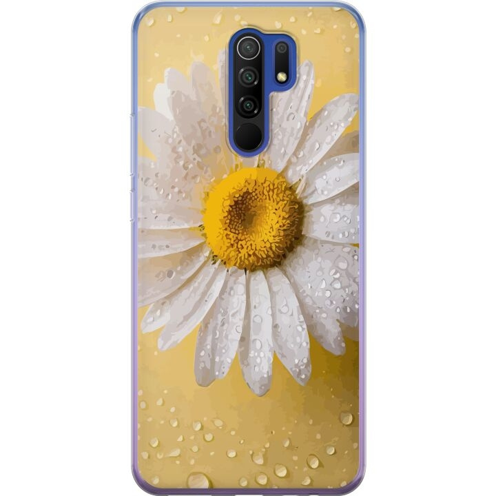 Mobilcover til Xiaomi Redmi 9 med Porcelænsblomst motiv i gruppen SMARTPHONES & TABLETS / Mobil Beskyttelse / Xiaomi hos TP E-commerce Nordic AB (A65654)