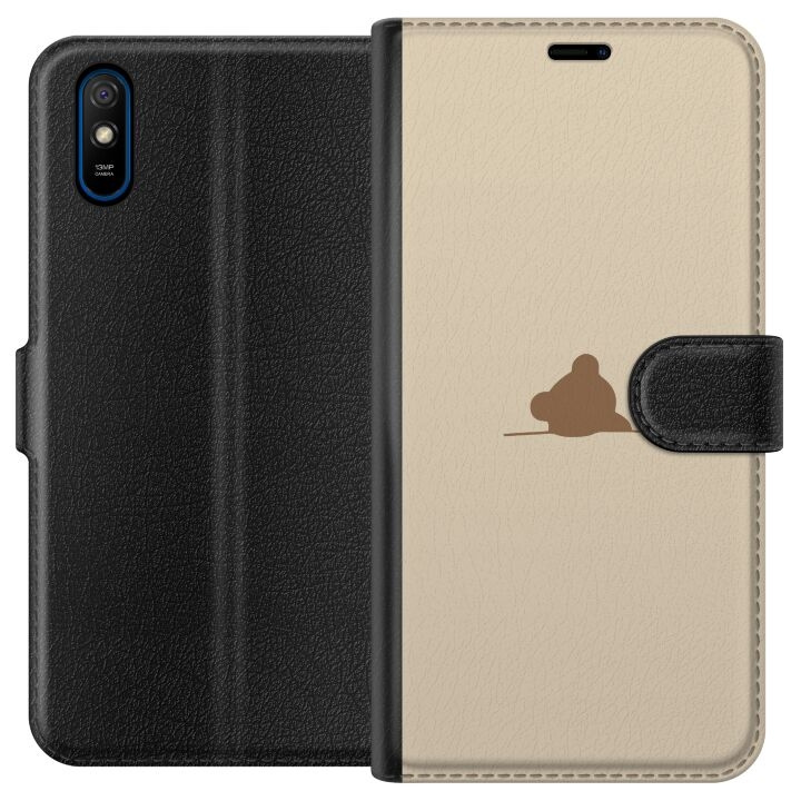 Tegnebogsetui til Xiaomi Redmi 9A med Nalle motiv i gruppen SMARTPHONES & TABLETS / Mobil Beskyttelse / Xiaomi hos TP E-commerce Nordic AB (A65701)