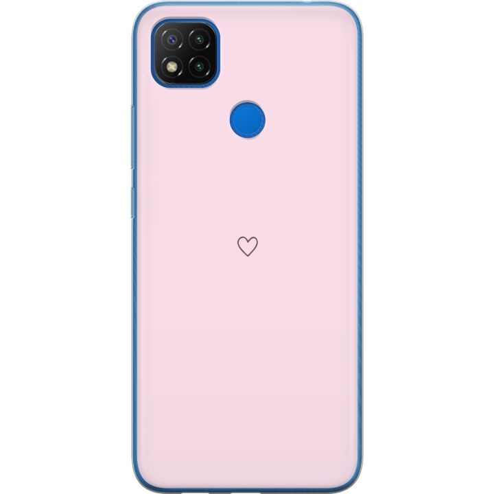 Mobilcover til Xiaomi Redmi 9C NFC med Hjerte motiv i gruppen SMARTPHONES & TABLETS / Mobil Beskyttelse / Xiaomi hos TP E-commerce Nordic AB (A65835)