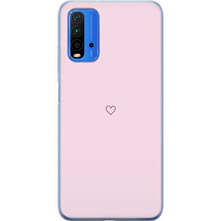 Mobilcover til Xiaomi Redmi 9T med Hjerte motiv i gruppen SMARTPHONES & TABLETS / Mobil Beskyttelse / Xiaomi hos TP E-commerce Nordic AB (A65862)