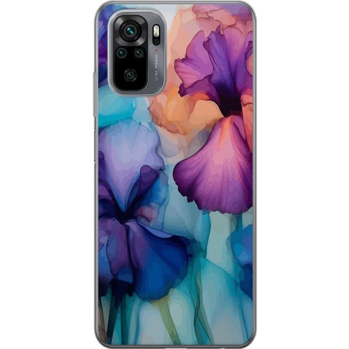 Mobilcover til Xiaomi Redmi Note 10 med Magiske blomster motiv i gruppen SMARTPHONES & TABLETS / Mobil Beskyttelse / Xiaomi hos TP E-commerce Nordic AB (A65900)