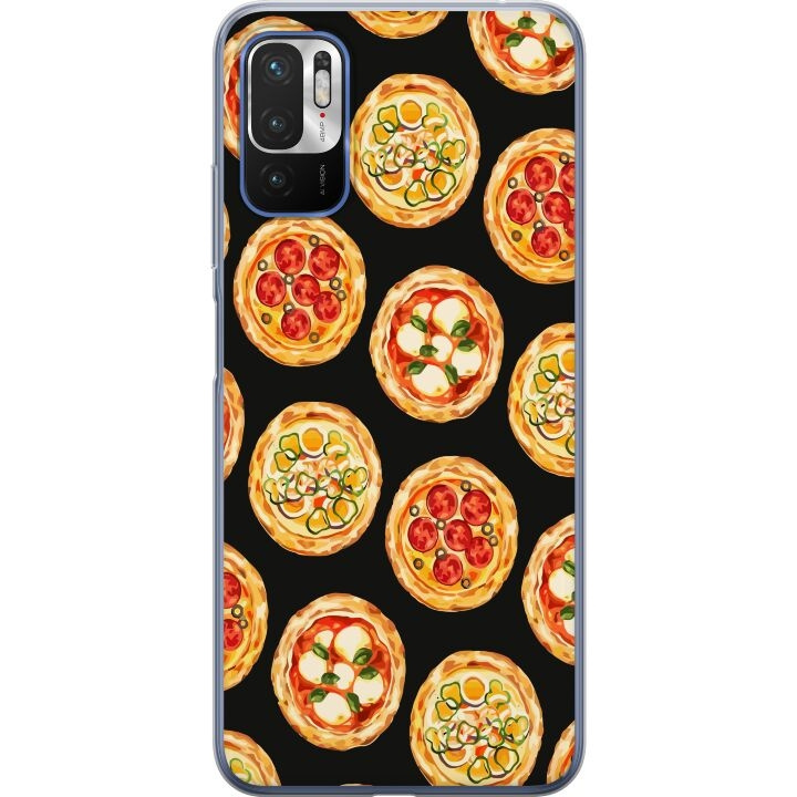 Mobilcover til Xiaomi Redmi Note 10 5G med Pizza motiv i gruppen SMARTPHONES & TABLETS / Mobil Beskyttelse / Xiaomi hos TP E-commerce Nordic AB (A65937)