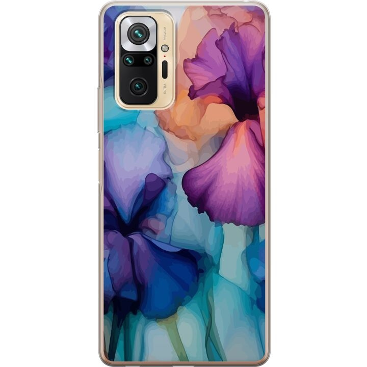 Mobilcover til Xiaomi Redmi Note 10 Pro med Magiske blomster motiv i gruppen SMARTPHONES & TABLETS / Mobil Beskyttelse / Xiaomi hos TP E-commerce Nordic AB (A65981)