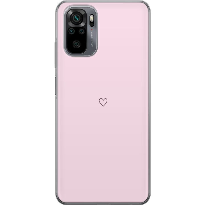 Mobilcover til Xiaomi Redmi Note 10S med Hjerte motiv i gruppen SMARTPHONES & TABLETS / Mobil Beskyttelse / Xiaomi hos TP E-commerce Nordic AB (A66051)