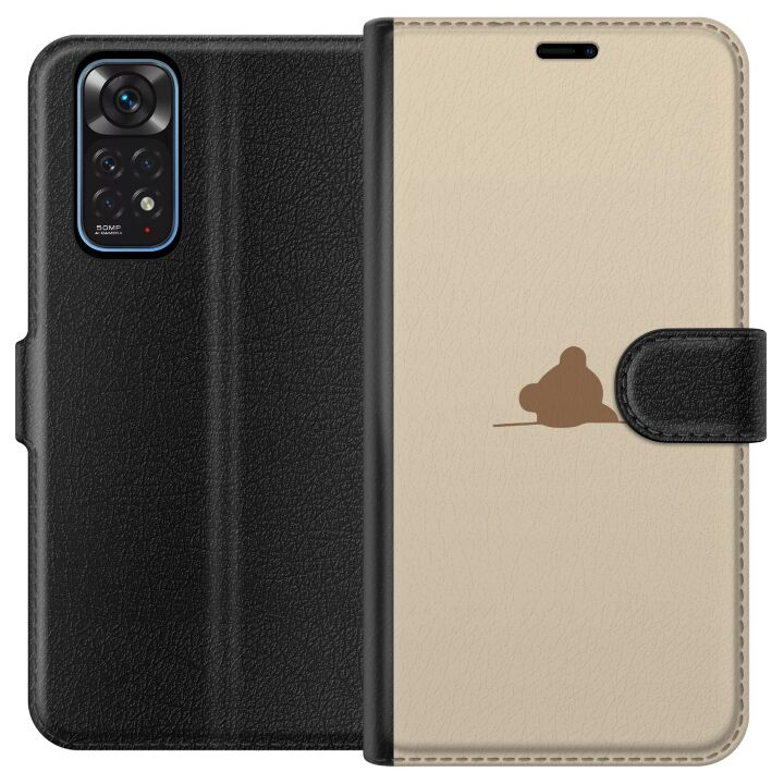 Tegnebogsetui til Xiaomi Redmi Note 11 med Nalle motiv i gruppen SMARTPHONES & TABLETS / Mobil Beskyttelse / Xiaomi hos TP E-commerce Nordic AB (A66079)