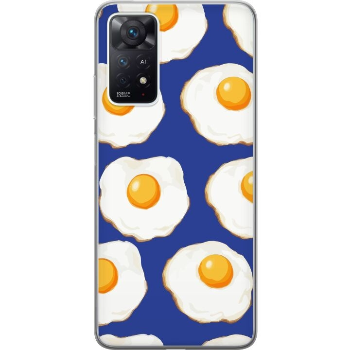 Mobilcover til Xiaomi Redmi Note 11 Pro med Stegte æg motiv i gruppen SMARTPHONES & TABLETS / Mobil Beskyttelse / Xiaomi hos TP E-commerce Nordic AB (A66119)