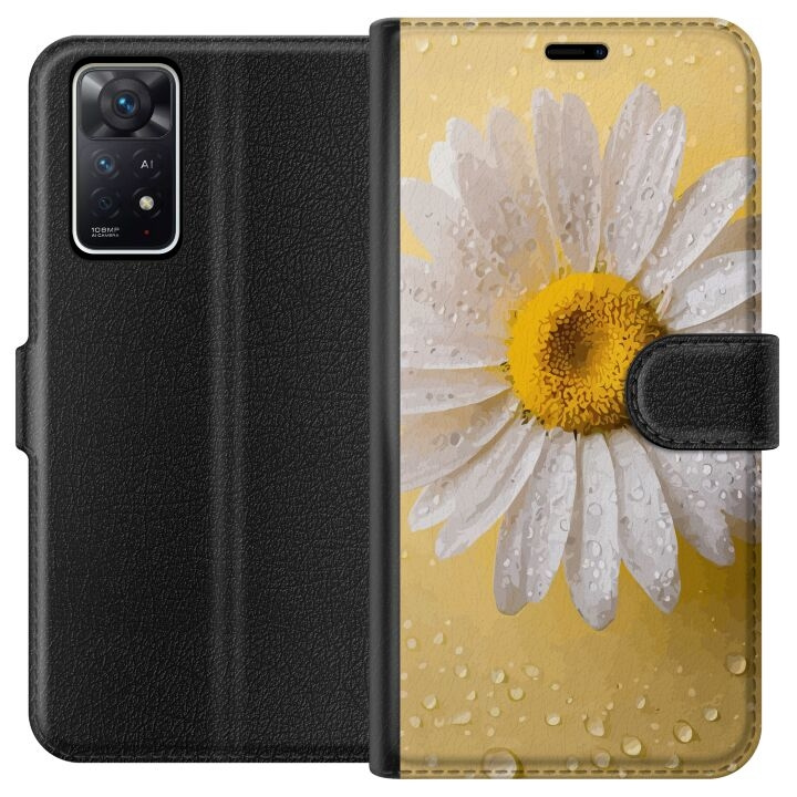 Tegnebogsetui til Xiaomi Redmi Note 11 Pro 5G med Porcelænsblomst motiv i gruppen SMARTPHONES & TABLETS / Mobil Beskyttelse / Xiaomi hos TP E-commerce Nordic AB (A66140)