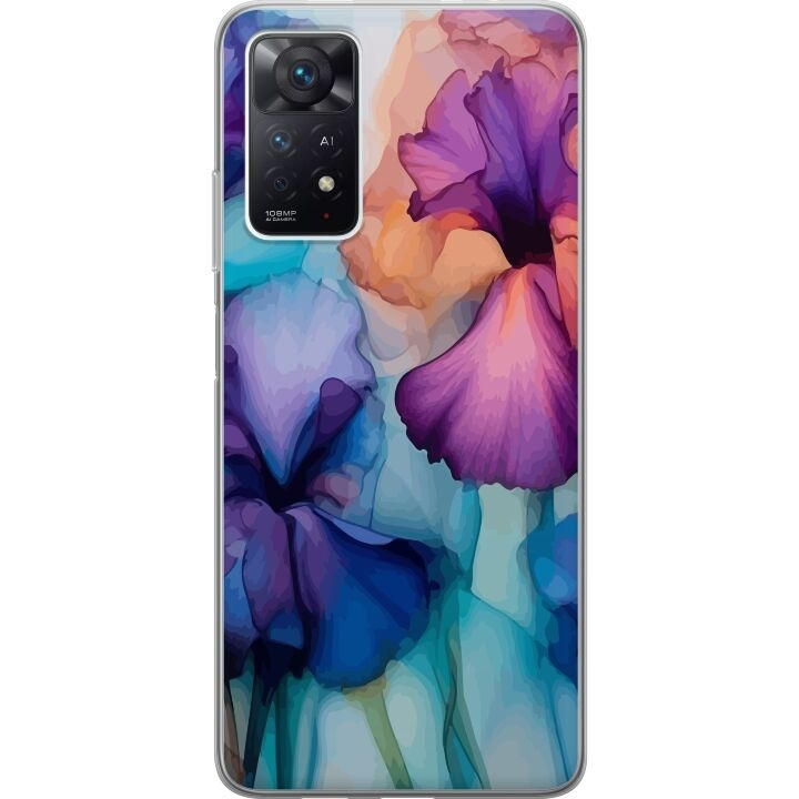 Mobilcover til Xiaomi Redmi Note 11 Pro 5G med Magiske blomster motiv i gruppen SMARTPHONES & TABLETS / Mobil Beskyttelse / Xiaomi hos TP E-commerce Nordic AB (A66170)