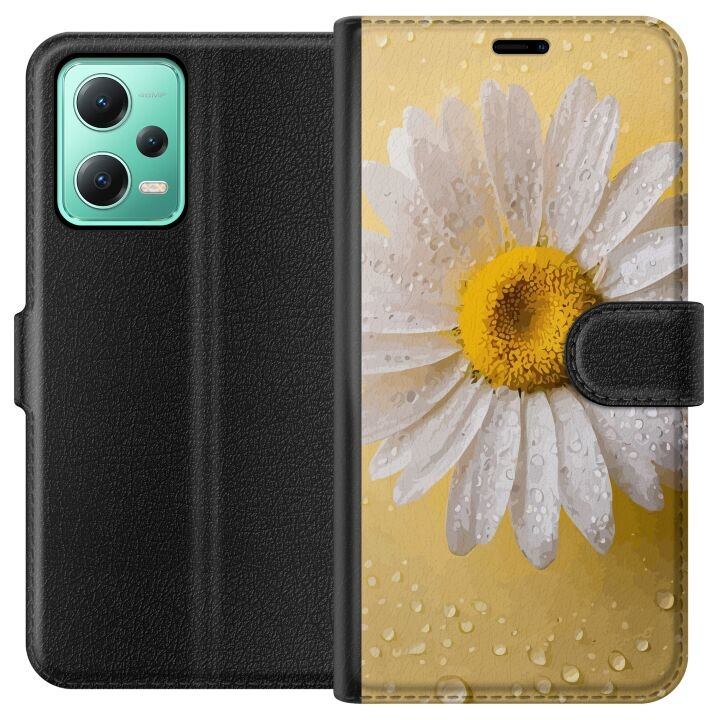 Tegnebogsetui til Xiaomi Redmi Note 12 med Porcelænsblomst motiv i gruppen SMARTPHONES & TABLETS / Mobil Beskyttelse / Xiaomi hos TP E-commerce Nordic AB (A66221)