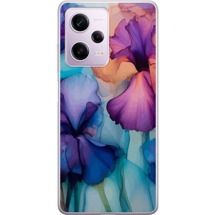 Mobilcover til Xiaomi Redmi Note 12 Pro med Magiske blomster motiv i gruppen SMARTPHONES & TABLETS / Mobil Beskyttelse / Xiaomi hos TP E-commerce Nordic AB (A66305)