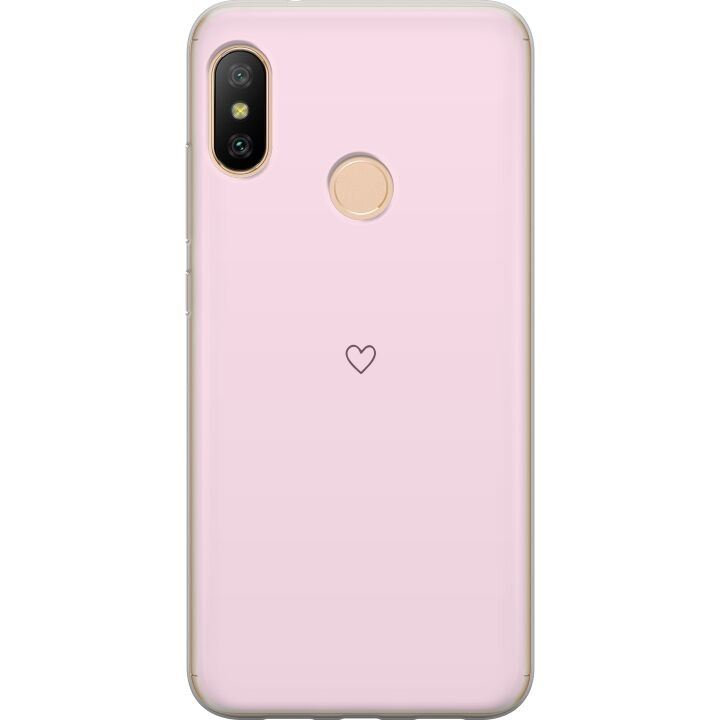 Mobilcover til Xiaomi Redmi 6 Pro med Hjerte motiv i gruppen SMARTPHONES & TABLETS / Mobil Beskyttelse / Xiaomi hos TP E-commerce Nordic AB (A66456)