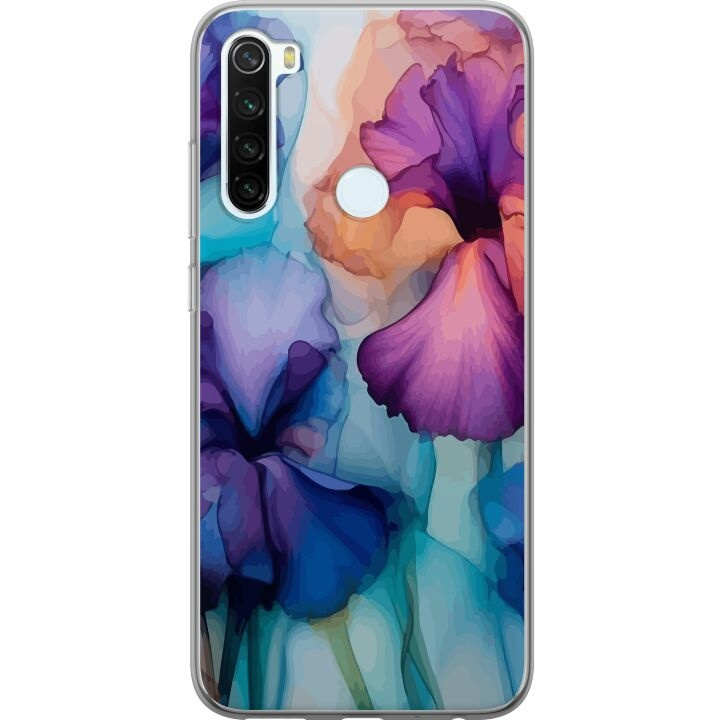 Mobilcover til Xiaomi Redmi Note 8 med Magiske blomster motiv i gruppen SMARTPHONES & TABLETS / Mobil Beskyttelse / Xiaomi hos TP E-commerce Nordic AB (A66467)