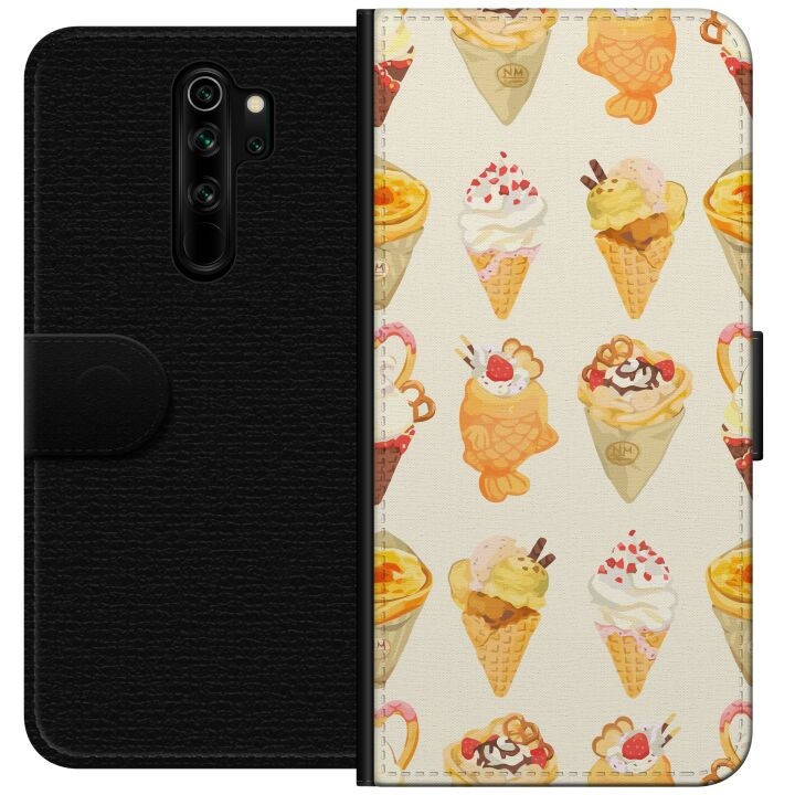 Tegnebogsetui til Xiaomi Redmi Note 8 Pro med Glasagtigt motiv i gruppen SMARTPHONES & TABLETS / Mobil Beskyttelse / Xiaomi hos TP E-commerce Nordic AB (A66502)