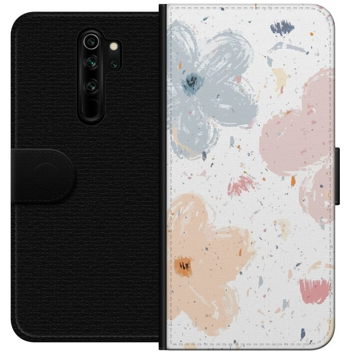 Tegnebogsetui til Xiaomi Redmi Note 8 Pro med Blomster motiv i gruppen SMARTPHONES & TABLETS / Mobil Beskyttelse / Xiaomi hos TP E-commerce Nordic AB (A66503)