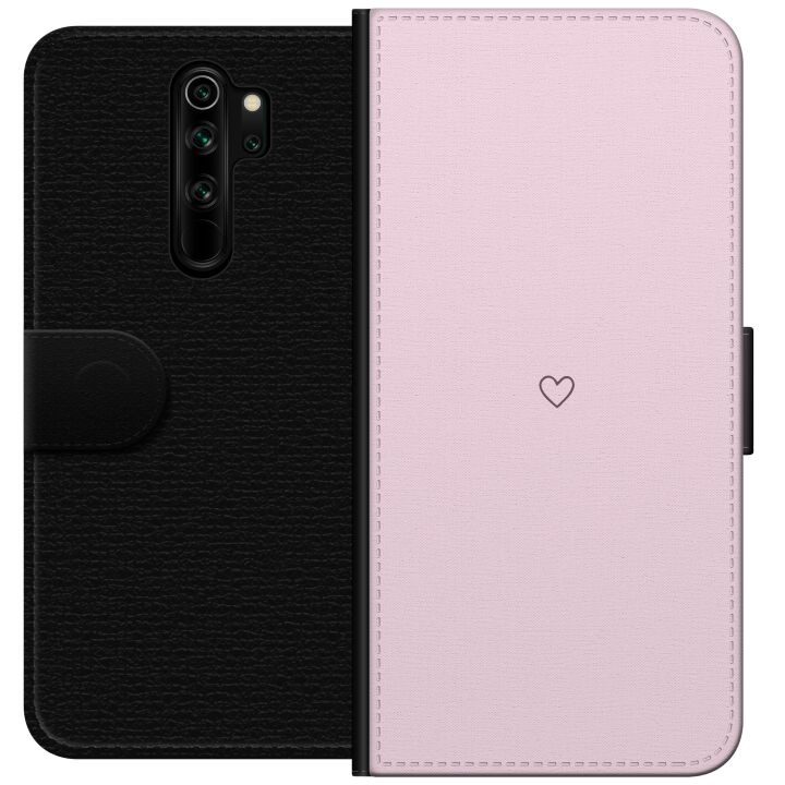 Tegnebogsetui til Xiaomi Redmi Note 8 Pro med Hjerte motiv i gruppen SMARTPHONES & TABLETS / Mobil Beskyttelse / Xiaomi hos TP E-commerce Nordic AB (A66510)