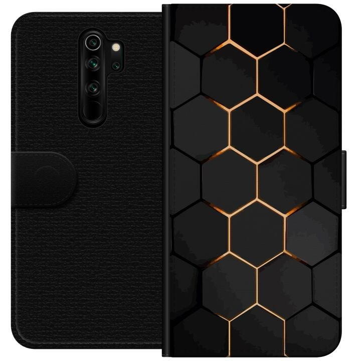 Tegnebogsetui til Xiaomi Redmi Note 8 Pro med Luksuriøst Mønster motiv i gruppen SMARTPHONES & TABLETS / Mobil Beskyttelse / Xiaomi hos TP E-commerce Nordic AB (A66516)