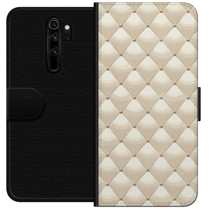 Tegnebogsetui til Xiaomi Redmi Note 8 Pro med Guldglans motiv i gruppen SMARTPHONES & TABLETS / Mobil Beskyttelse / Xiaomi hos TP E-commerce Nordic AB (A66517)