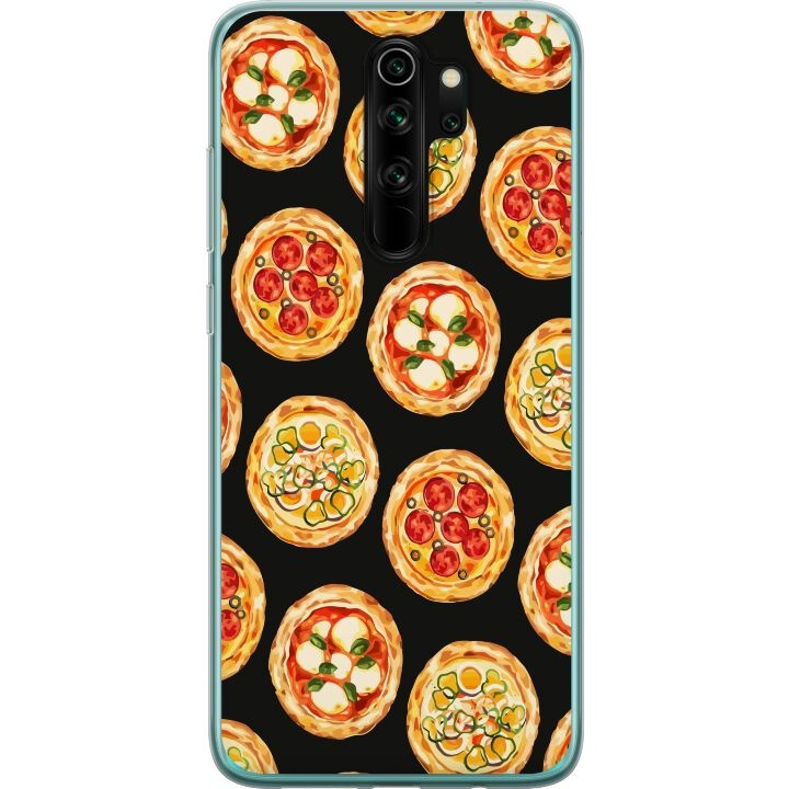 Mobilcover til Xiaomi Redmi Note 8 Pro med Pizza motiv i gruppen SMARTPHONES & TABLETS / Mobil Beskyttelse / Xiaomi hos TP E-commerce Nordic AB (A66531)