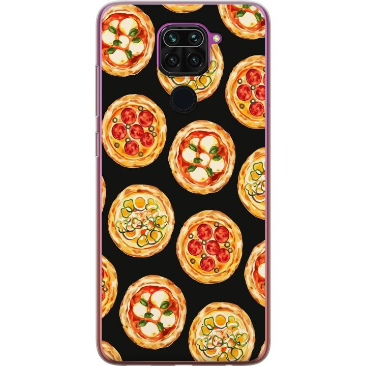 Mobilcover til Xiaomi Redmi Note 9 med Pizza motiv i gruppen SMARTPHONES & TABLETS / Mobil Beskyttelse / Xiaomi hos TP E-commerce Nordic AB (A66585)