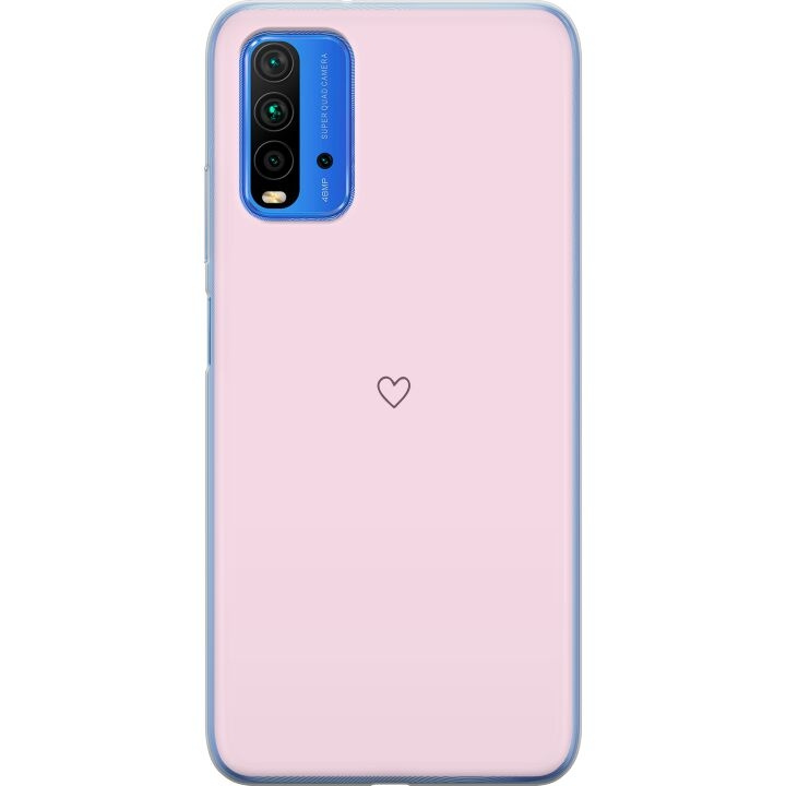 Mobilcover til Xiaomi Redmi Note 9 4G med Hjerte motiv i gruppen SMARTPHONES & TABLETS / Mobil Beskyttelse / Xiaomi hos TP E-commerce Nordic AB (A66645)