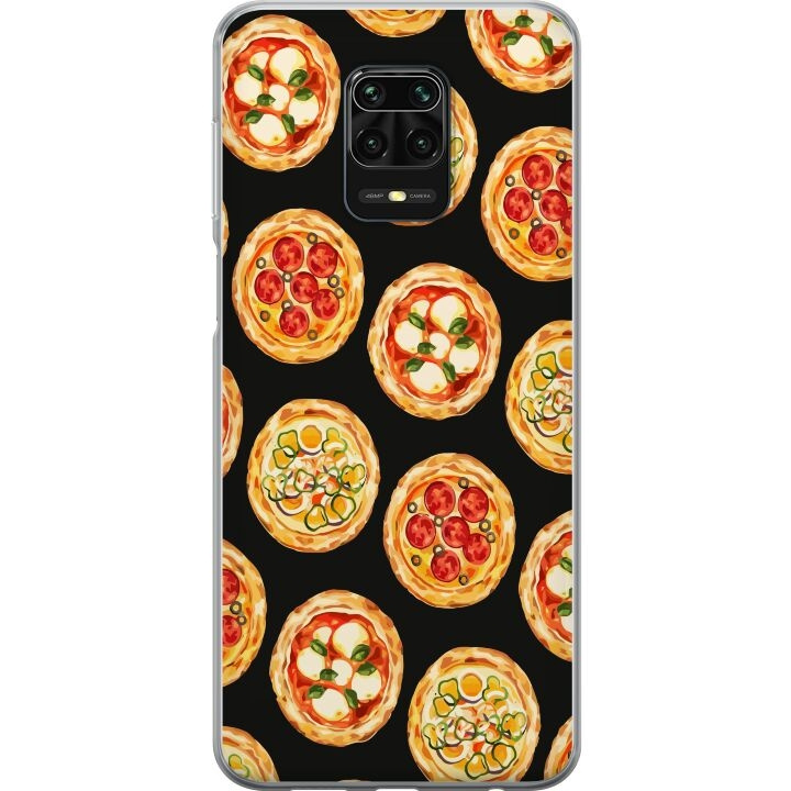 Mobilcover til Xiaomi Redmi Note 9S med Pizza motiv i gruppen SMARTPHONES & TABLETS / Mobil Beskyttelse / Xiaomi hos TP E-commerce Nordic AB (A66693)