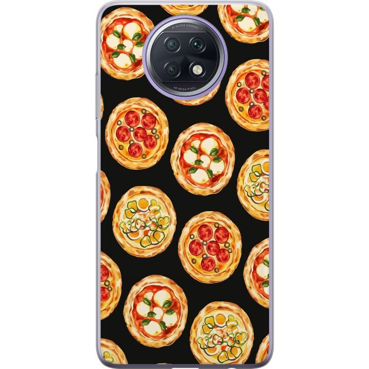 Mobilcover til Xiaomi Redmi Note 9T med Pizza motiv i gruppen SMARTPHONES & TABLETS / Mobil Beskyttelse / Xiaomi hos TP E-commerce Nordic AB (A66720)