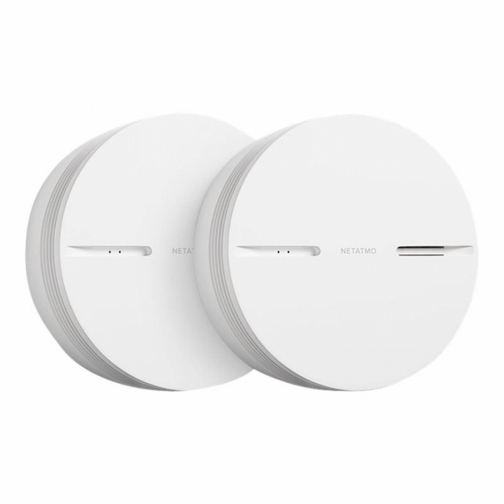 Netatmo WiFi-brandvarnare smoke alarm 2-pack i gruppen HJEM, HUS & HAVE / Smart hjem / Smart home systemer hos TP E-commerce Nordic AB (A66844)