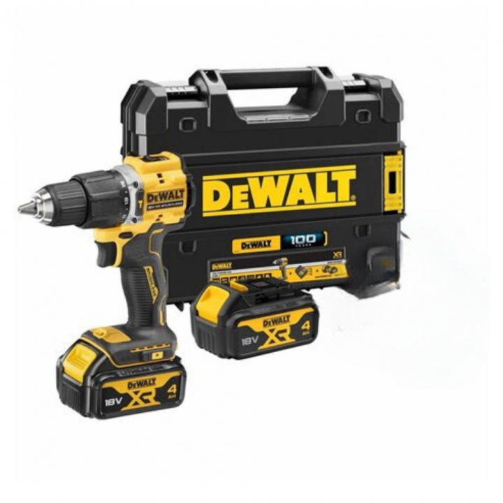 Dewalt DCD777M2T-QW 18V XR Borrskruvdragare (2x4Ah) i gruppen HJEM, HUS & HAVE / Værktøj / Boremaskiner hos TP E-commerce Nordic AB (A66847)