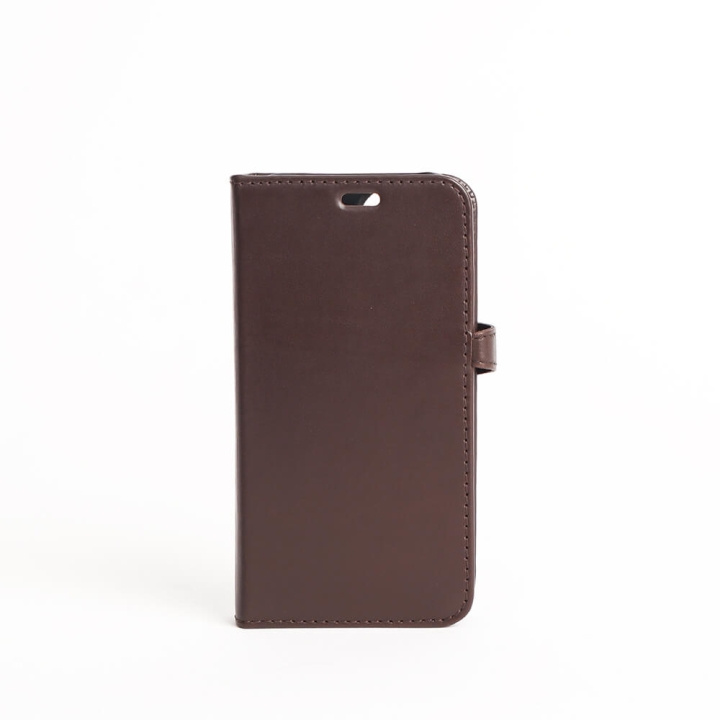 Buffalo Wallet Læder Til 3 kort iPhone 13 Mini Brun i gruppen SMARTPHONES & TABLETS / Mobil Beskyttelse / Apple / iPhone 13 Mini / Cover hos TP E-commerce Nordic AB (C00183)