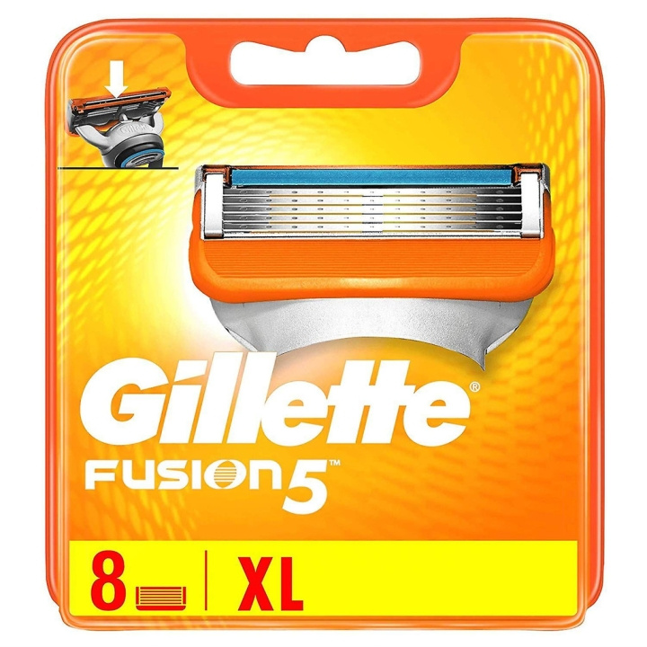 Gillette Fusion5 8-Pack i gruppen SKØNHED & HELSE / Hår og styling / Barbering og trimning / Barberskraber og tilbehør hos TP E-commerce Nordic AB (C00456)