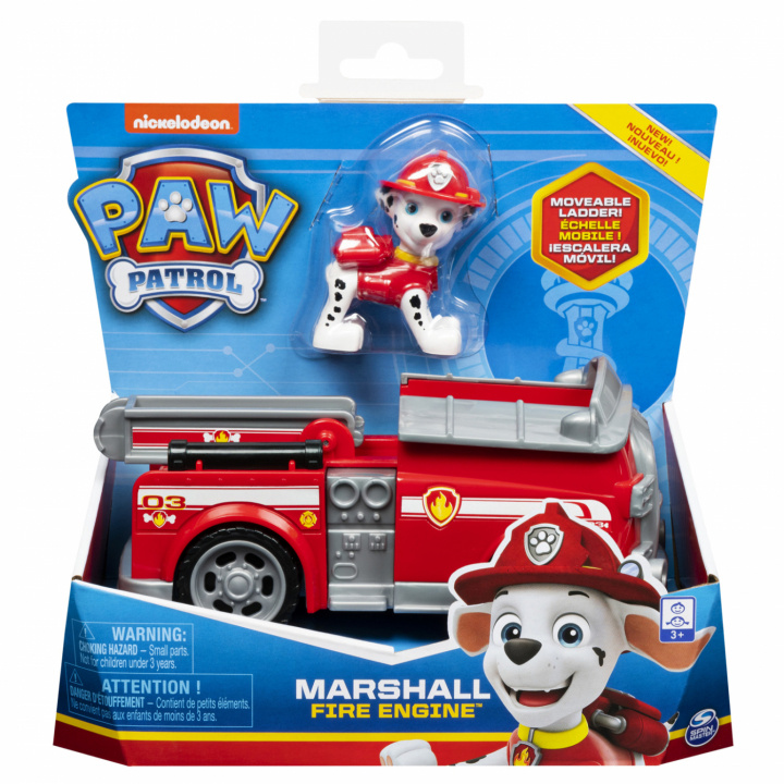 Paw Patrol Basic Vehicle Marshall i gruppen LEGETØJ, BØRN & BABY / Legetøj / Legetøjsbiler hos TP E-commerce Nordic AB (C00807)