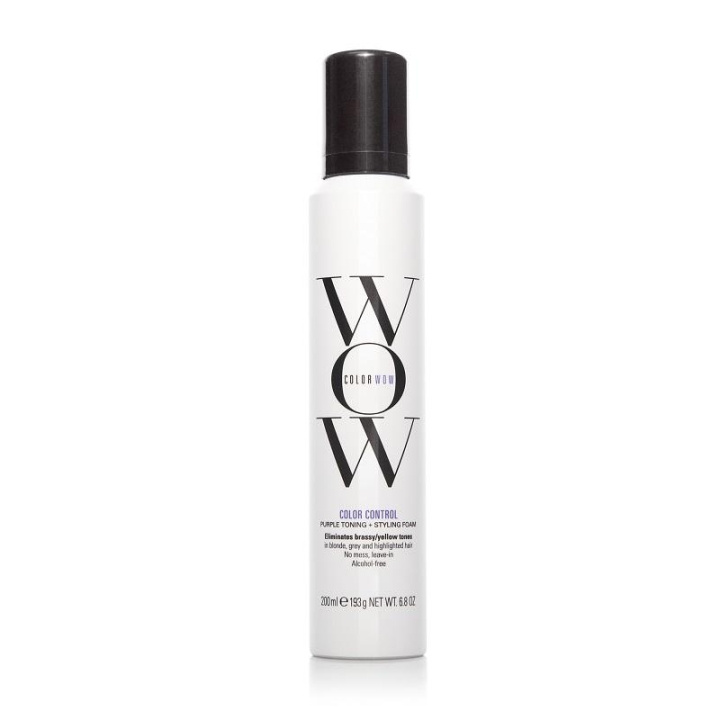 Color Wow Brass Banned Correct & Perfect Mousse -Blonde 200ml i gruppen SKØNHED & HELSE / Hår og styling / Hår styling / Hårmousse hos TP E-commerce Nordic AB (C02465)